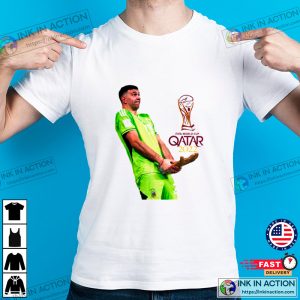 Emiliano Martinez World Cup Golden Glove Martinez FIFA Word Cup Shirt