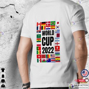 England Qatar 2022 FIFA World Cup 2022 2 Sides T-shirt