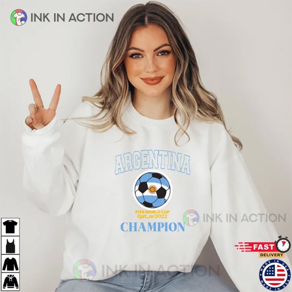 FIFA World Cup Argentina World Cup Champion Argentina Argentina Soccer Sweatshirt