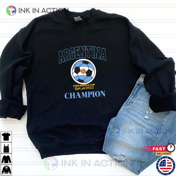 FIFA World Cup Argentina World Cup Champion Argentina Argentina Soccer Sweatshirt