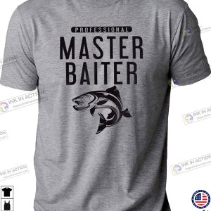 Fishing Gifts for Men, Master Baiter Shirt, Bass Fishing T-shirt