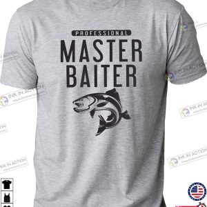 Fishing Gifts for Men, Master Baiter Shirt, Bass Fishing T-shirt, Fishy Tee