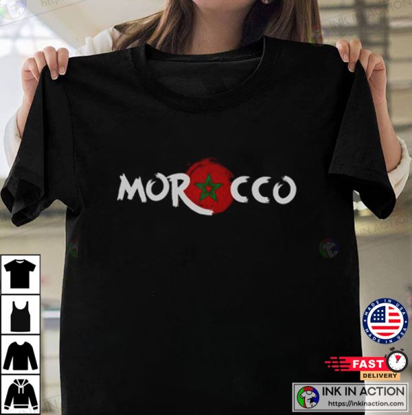 Moroccan Roots In My DNA Morocco Flag T-Shirt