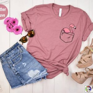 Flaming Gift Shirt Womens Flamingo Tshirt 4