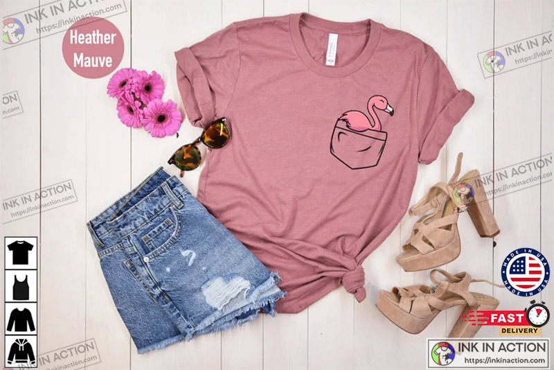 Flaming Gift Shirt, Women's Flamingo T-shirt