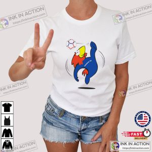 Footix French 98 World Cup 1998 Biclycle Goal Premium T Shirt 2