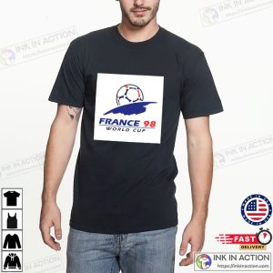 France 98 World Cup Simple Logo T Shirt 3