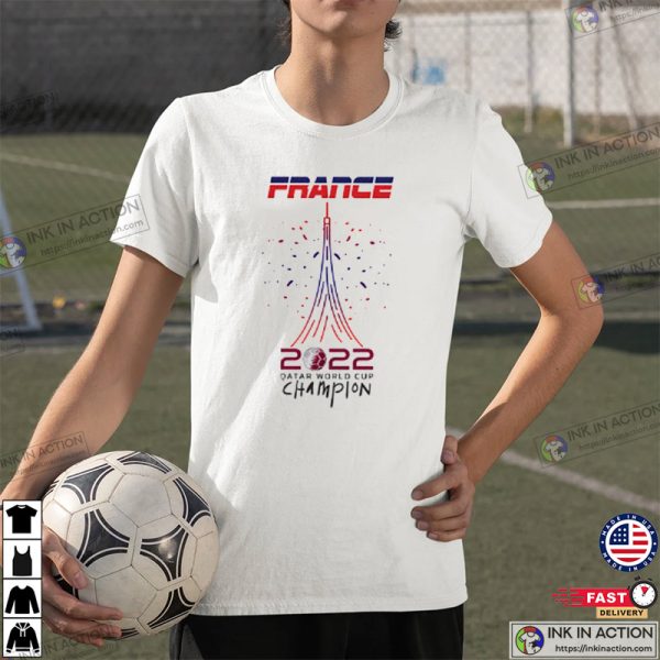 France Football Team World Champions Qatar T-Shirt