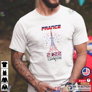 France Football Team World Champions Qatar T Shirt Q222 3