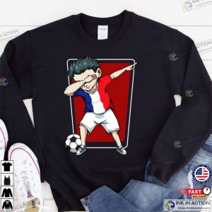 France Soccer Football Sports Activity Shirts 3