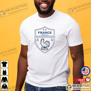 France World Cup 2022 National Football Team Logo Shirt France Soccer Jersey Shirt 2