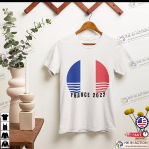 France flag Football Tshirt World Cup shirt 2022 2