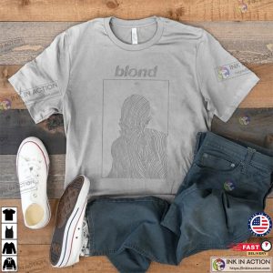 Frank Tshirt Ocean Abstract Graphic Frank Shirt Blonde Shirt Orange Blond Tee 1