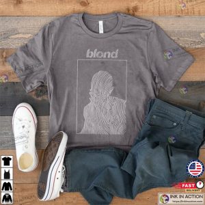 Frank Tshirt Ocean Abstract Graphic Frank Shirt Blonde Shirt Orange Blond Tee 3