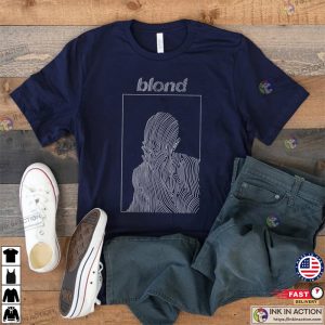 Frank Tshirt Ocean Abstract Graphic Frank Shirt Blonde Shirt Orange Blond Tee 4