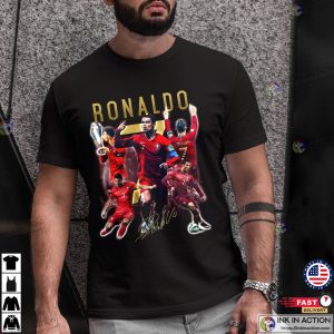 GOAT CR7 Tribute Shirt Vintage Edition Cristiano Ronaldo Portugal World Cup 2022 Shirt 2