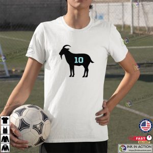 GOAT Lionel Messi 10 Argentina World Cup Qatar 2022 Graphic T-shirt