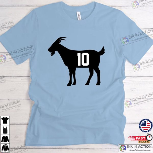 GOAT Lionel Messi Soccer Argentina Messi T-shirt