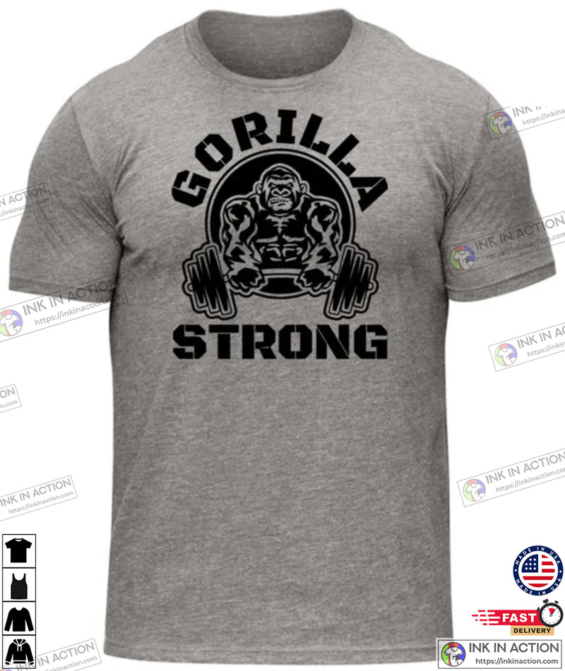 Gorilla Wear Bodybuilding Fitness Gym T-Shirt