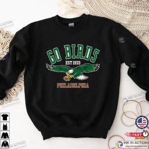 Go Birds Vintage Eagles Sweatshirt Philly Football Sweater Vintage Philadelphia Hoodie