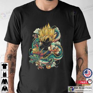 Goku Dragon Ball Shirt Goku Super Saiyan Vintage 80s 90s Dragon Ball Z Anime 1