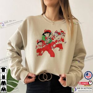 Son Family Goku Dragon Ball Z Vintage Christmas Shirt