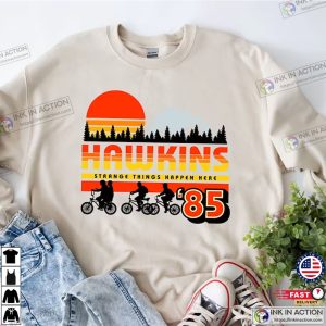 HAWKINS Sweatshirt Retro Hawkins Town Shirt 4