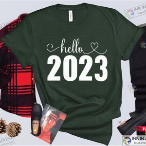 Happy New Year 2023 T Shirt New Year Party Members Tees Christmas Family Reunion Clothes 2