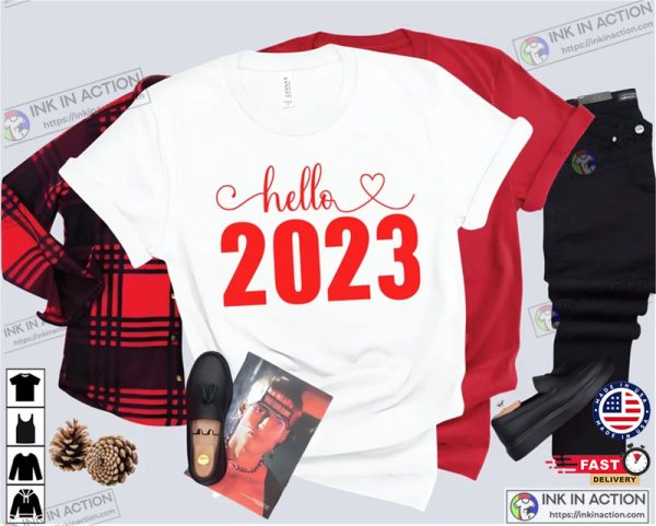 Happy New Year 2023 T-Shirt, New Year Party Members Tees