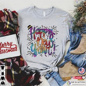 Happy New Year Gift For Family New Year Tee