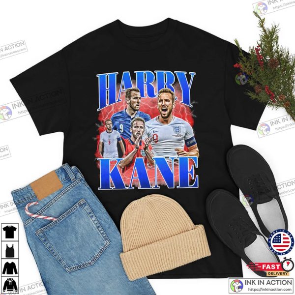 Harry Kane England Graphic Shirt, England World Cup 2022 Shirt, FIFA World Cup Qatar 2022 Shirt