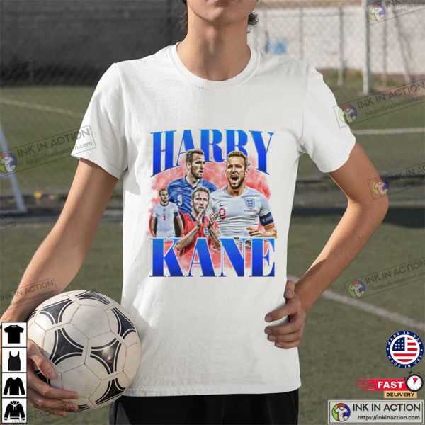 Harry Kane England Graphic Shirt, England World Cup 2022 Shirt, FIFA World Cup Qatar 2022 Shirt