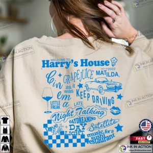 Harry’s Tracklist Harry’s House Album Gift Graphic Shirt