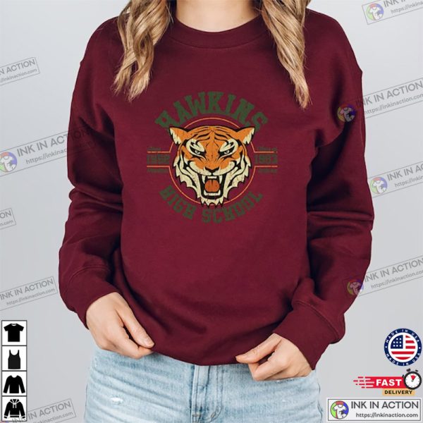 Hawkins High School Hawkins Tiger Hawkins Indiana Shirt