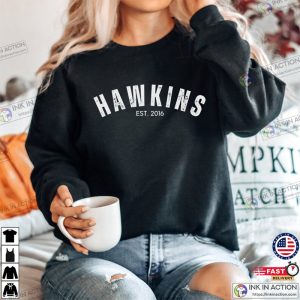 Hawkins sweatshirt Stranger things sweatshirt Stranger things fan 4