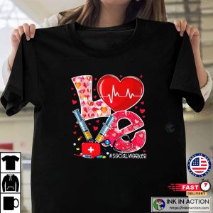 Healthcare Worker Registered Nurse, Valentine Shirt