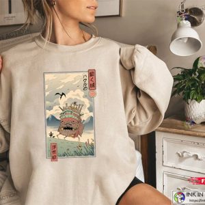 Howls Moving Castle Sweatshirt Anime Howls Moving Castle Shirt Gift For Otaku Shirt Anime Trending Shirt 5