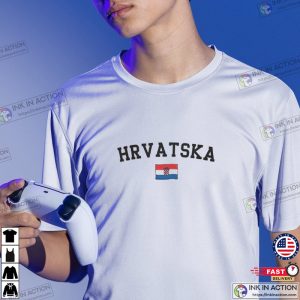 Hrvatska Sweatshirt Croatia Sweatshirt Croatia FIFA World Cup Qatar 2022 Active Shirt 3