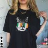 Irish Flag Cat St Patrick’s Day Catricks T-shirt