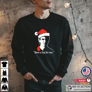 Jeffrey Dahmer Save a Leg For Me Christmas T Shirt 2