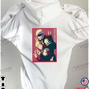 Jijutsu Kaisen Hoodie Anime Hoodie Anime Lover Gifts Anime Clothing Unisex Hoodie 6