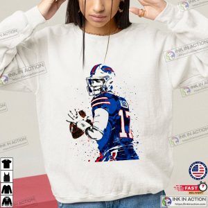 Josh Allen Buffalo Bills Football Graphic Shirt