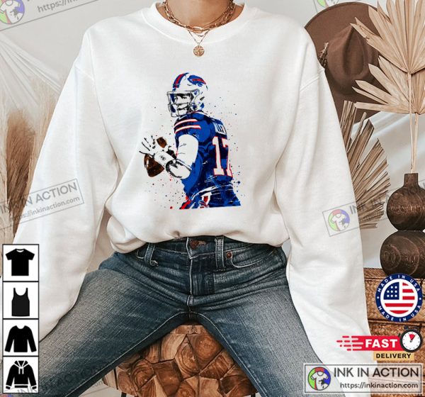 Josh Allen Buffalo Bills Football Graphic Shirt