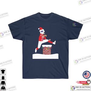 Josh Allen Jumps Christmas T shirt 3