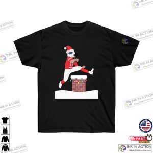 Josh Allen Jumps Christmas T shirt 5
