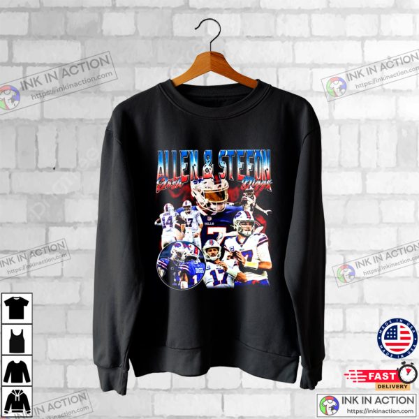 Josh Allen Stefon Diggs Buffalo Bills Graphic Tee