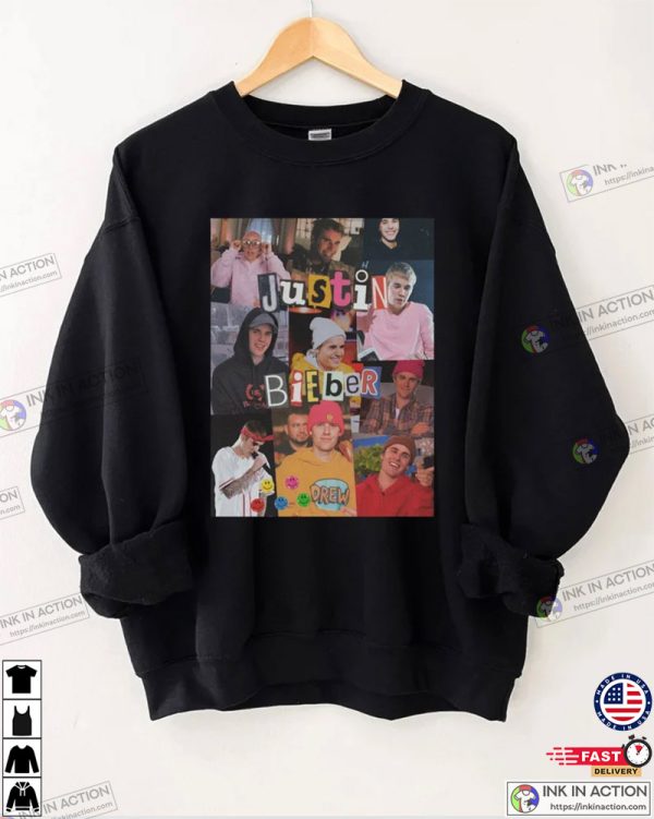 Justin Bieber Sweatshirt Justin Bieber Concert Fan Tee