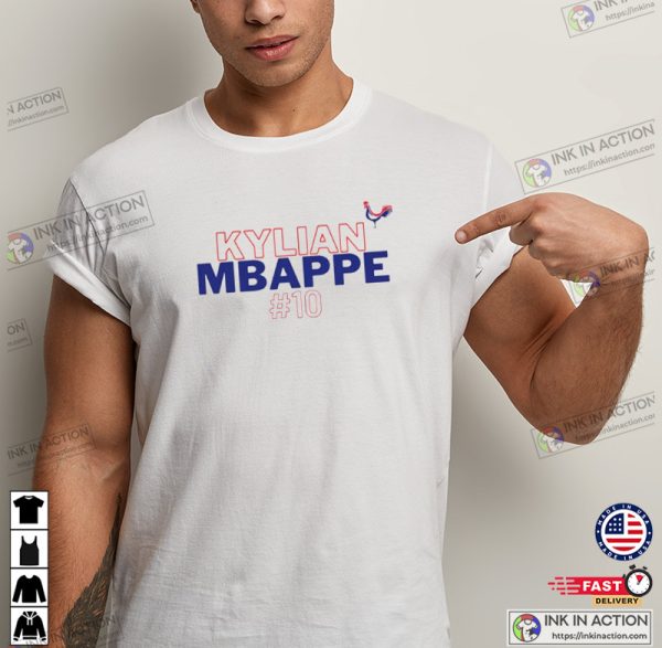 Kylian Mbappe World Cup 2022 Qatar Shirt