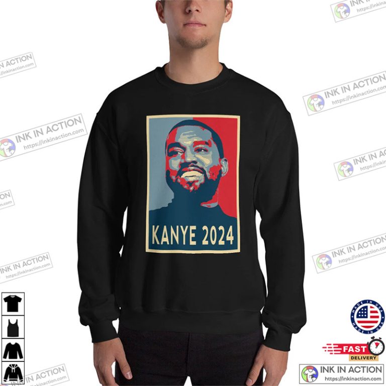 Kanye 2024 President Kanye 2024 Unisex Heavy Blend TShirt Print your