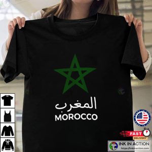 Keep Calm And Support Morocco Morocco Flag T-shirt